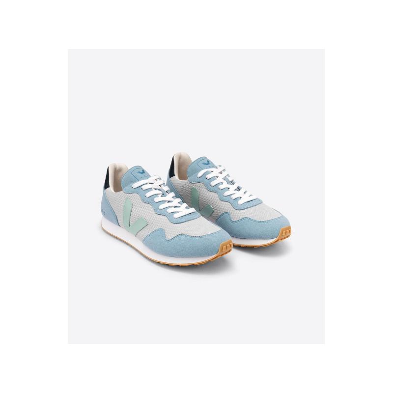 Tenis Veja Mujer Outlet - SDU Zapatillas Gris Claro ES1888469